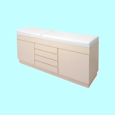 Mesa de exame clinico em fórmica Cimed